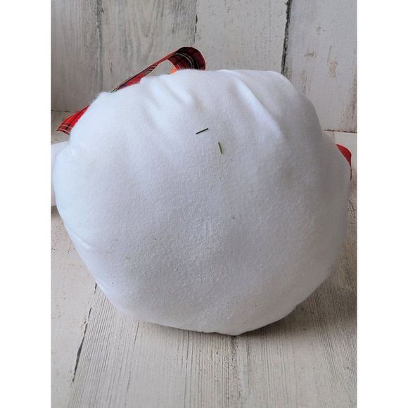 Plush snowman top hat scarf home decor xmas figure - Picture 10 of 10